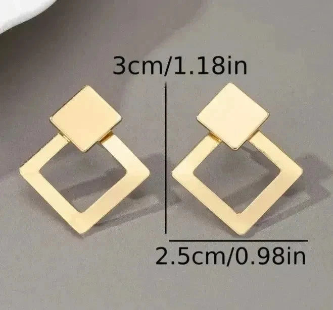 Elegante Ohrringe – 18 Karat vergoldet