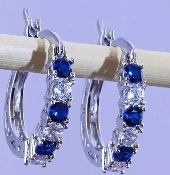 Elegante Ohrringe – Versilbert