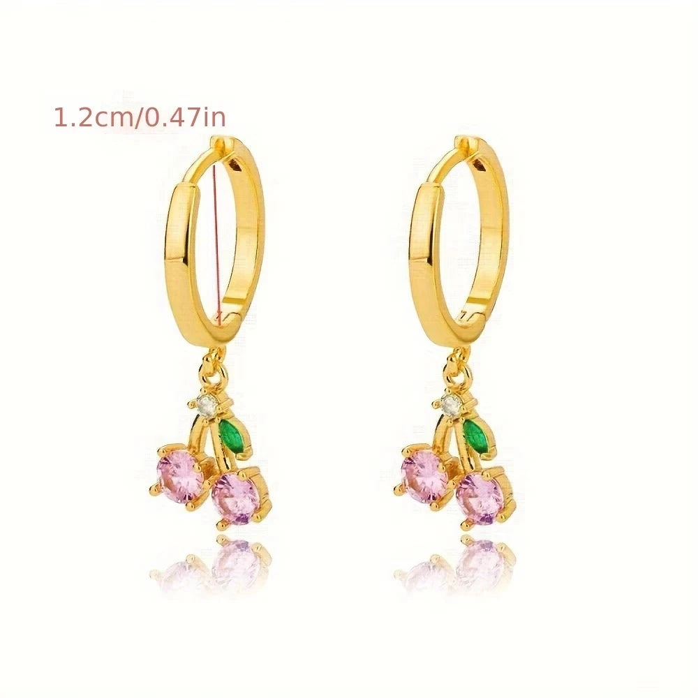 Elegante Ohrringe – 18 Karat vergoldet - Creolen