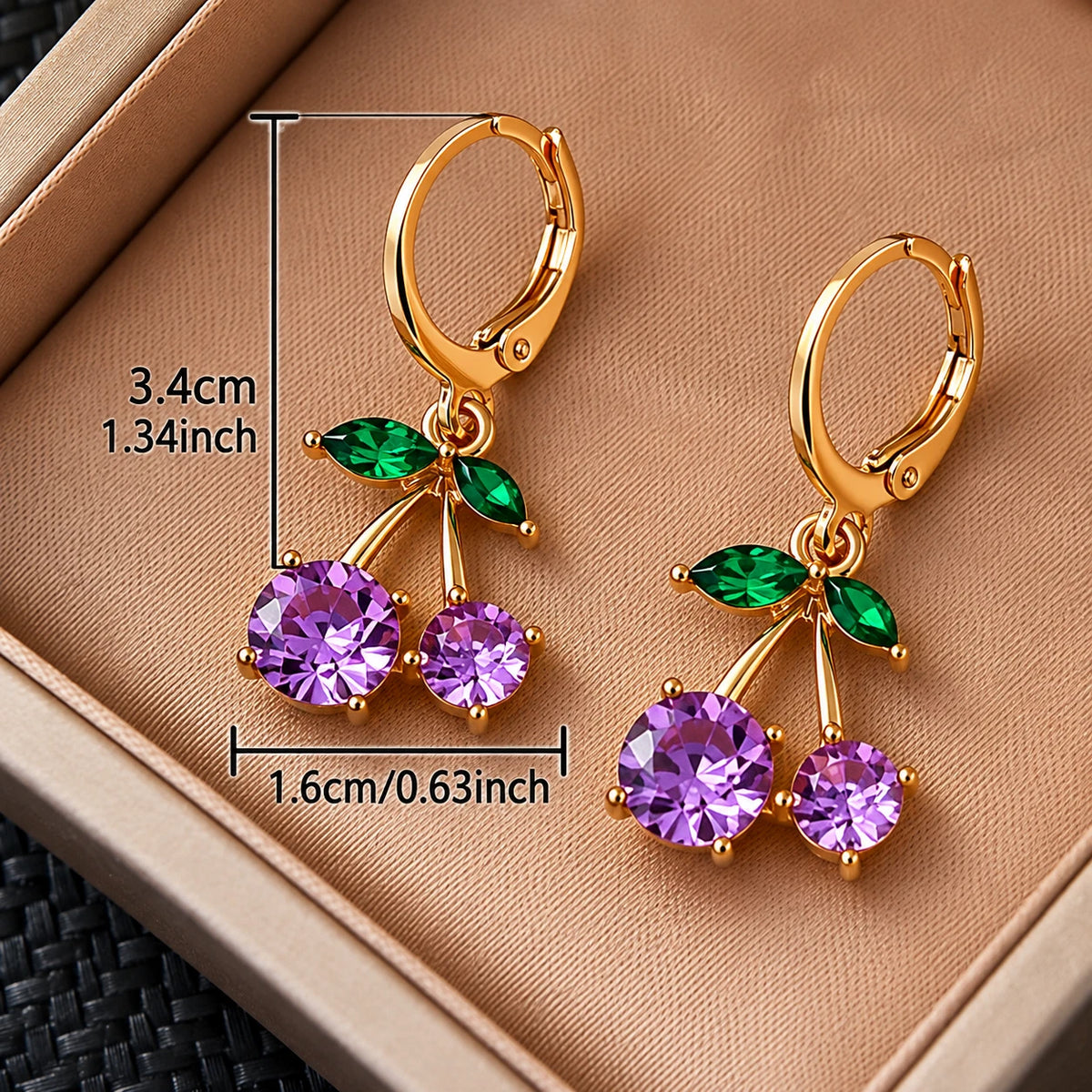 Elegante Ohrringe – 18 Karat vergoldet - Creolen
