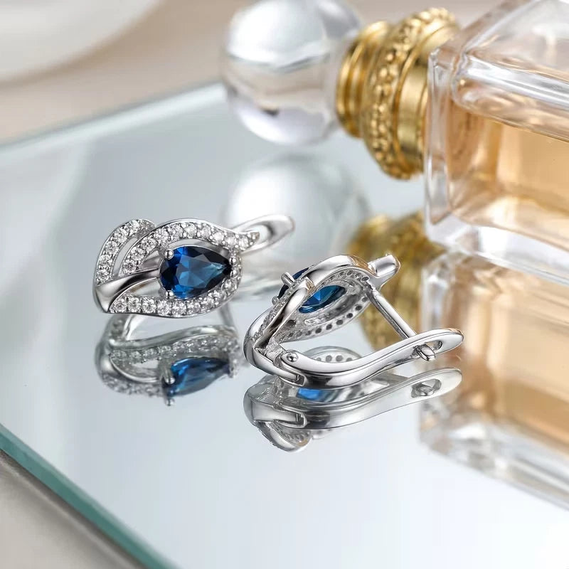 Elegante Ohrringe – Versilbert