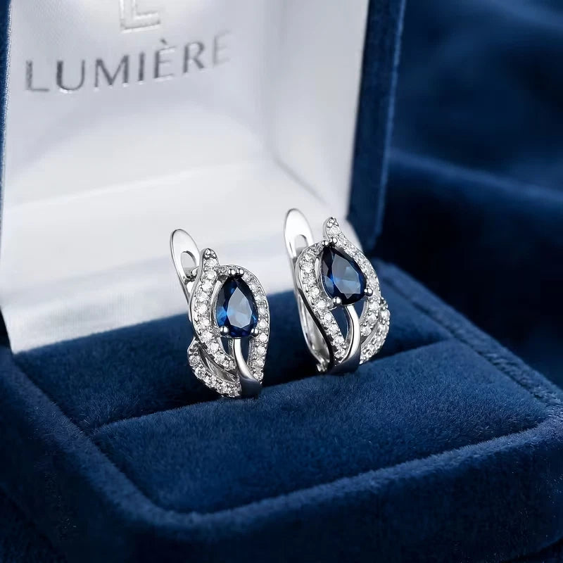 Elegante Ohrringe – Versilbert