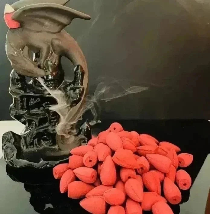 Rückflusskerzen, Räucherkerzen 20 Stück Drachenblut