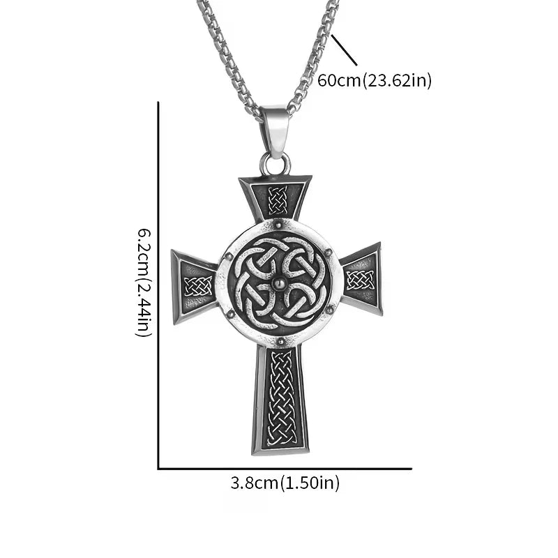 Wikinger Halskette Edelstahl Mjölnir Kette 60cm Nordisch Viking