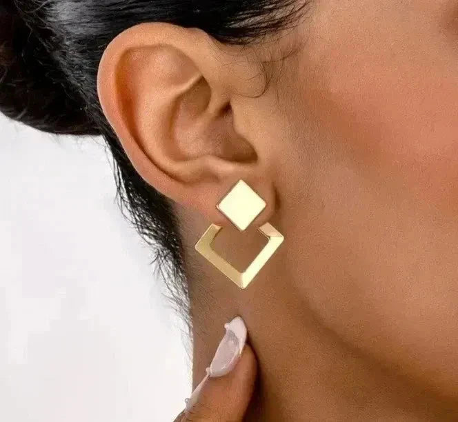 Elegante Ohrringe – 18 Karat vergoldet