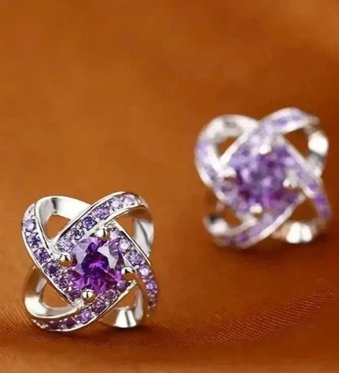Elegante Ohrringe – Versilbert