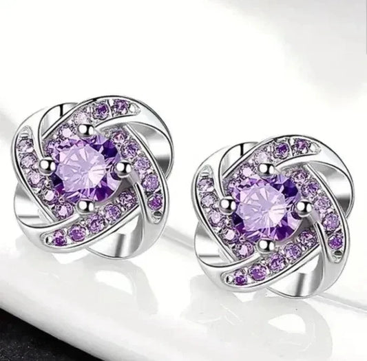 Elegante Ohrringe – Versilbert