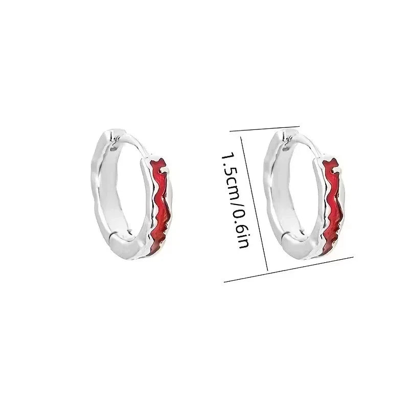 Elegante Ohrringe – Versilbert