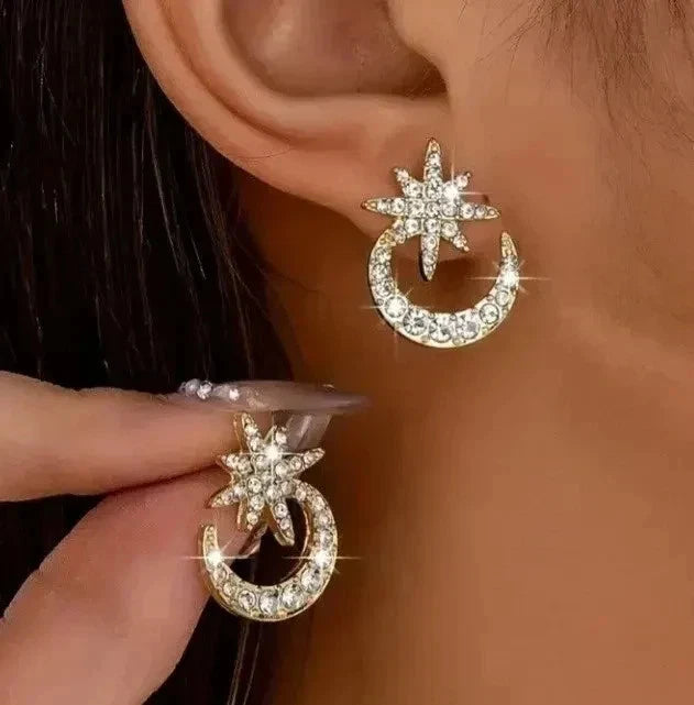 Elegante Ohrringe – 18 Karat vergoldet