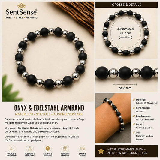 Elegantes Holzarmband – Zylindrische Holzperlen | Natürlich • Zeitlos • Unisex