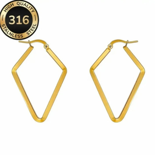 Elegante Ohrringe – 18 Karat vergoldet