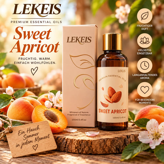 Sweet Apricot Duftöl 100 ml – Fruchtige Aprikose für sommerliche Wohlfühlmomente