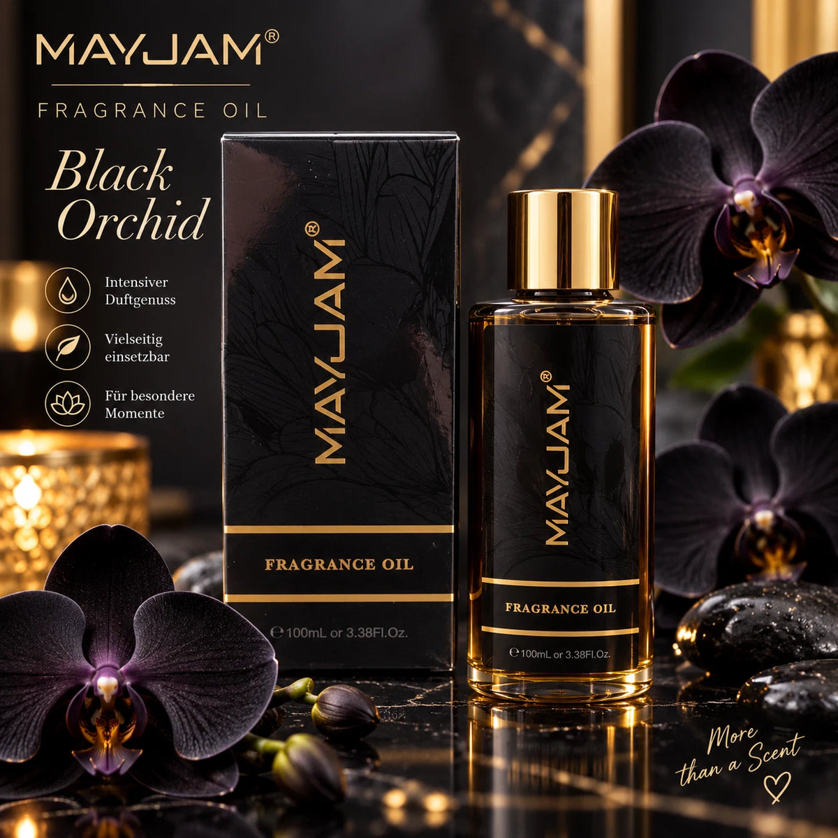 Black Orchid Duftöl 100 ml – Eleganter, geheimnisvoller Duft