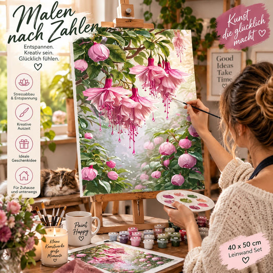Malen nach Zahlen 40x50 Leinwand Set