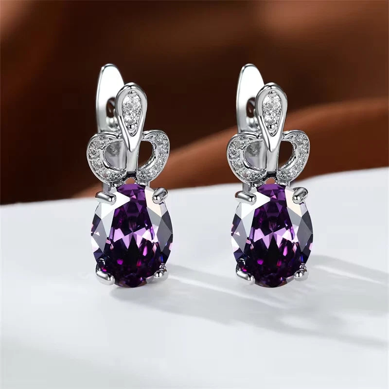 Elegante Ohrringe – Versilbert