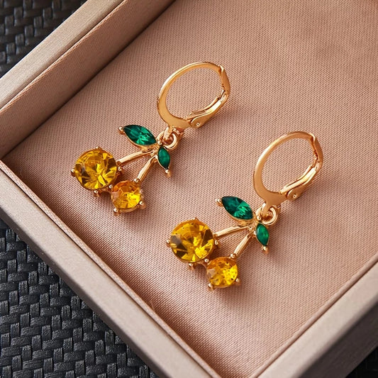 Elegante Ohrringe – 18 Karat vergoldet - Creolen