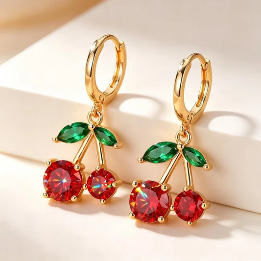 Elegante Ohrringe – 18 Karat vergoldet - Creolen
