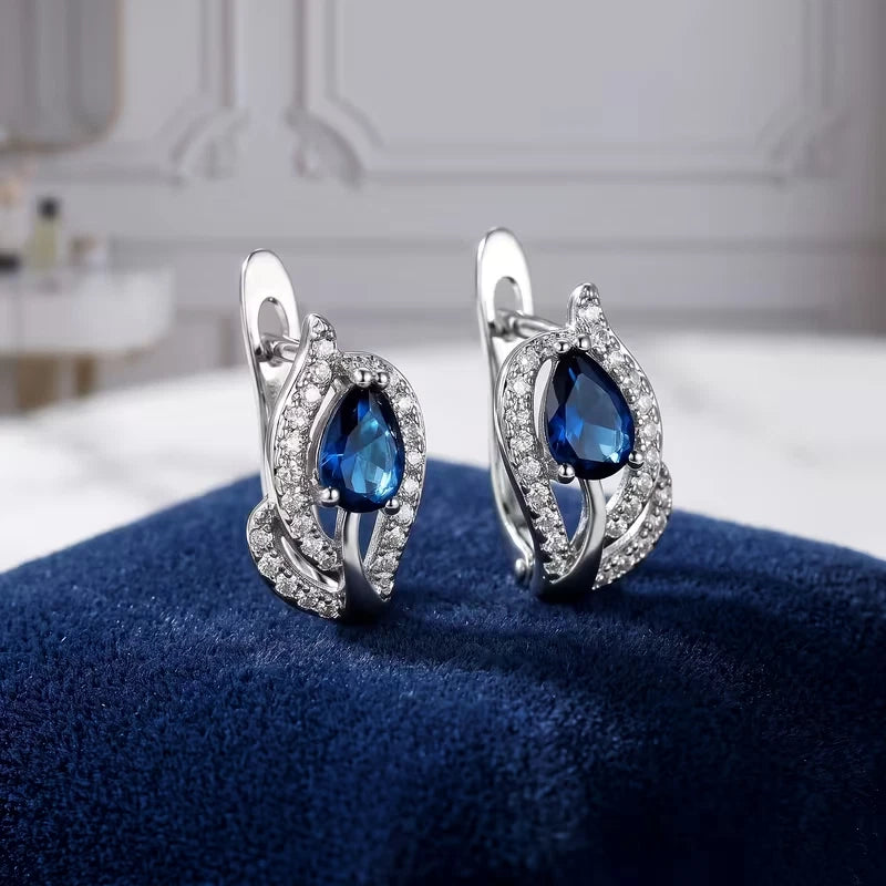 Elegante Ohrringe – Versilbert