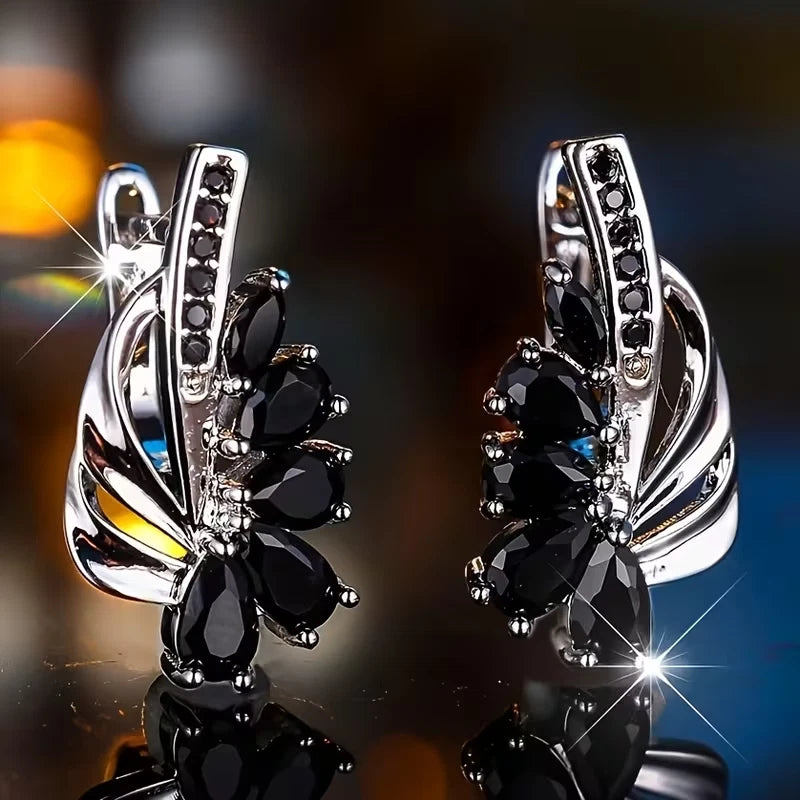 Elegante Ohrringe – Versilbert