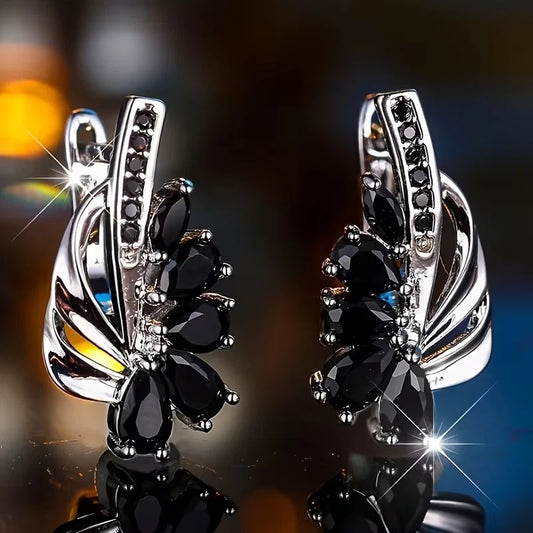 Elegante Ohrringe – Versilbert