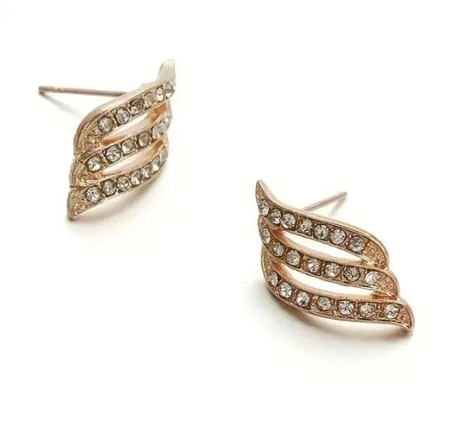 Elegante Ohrringe – 18 Karat vergoldet