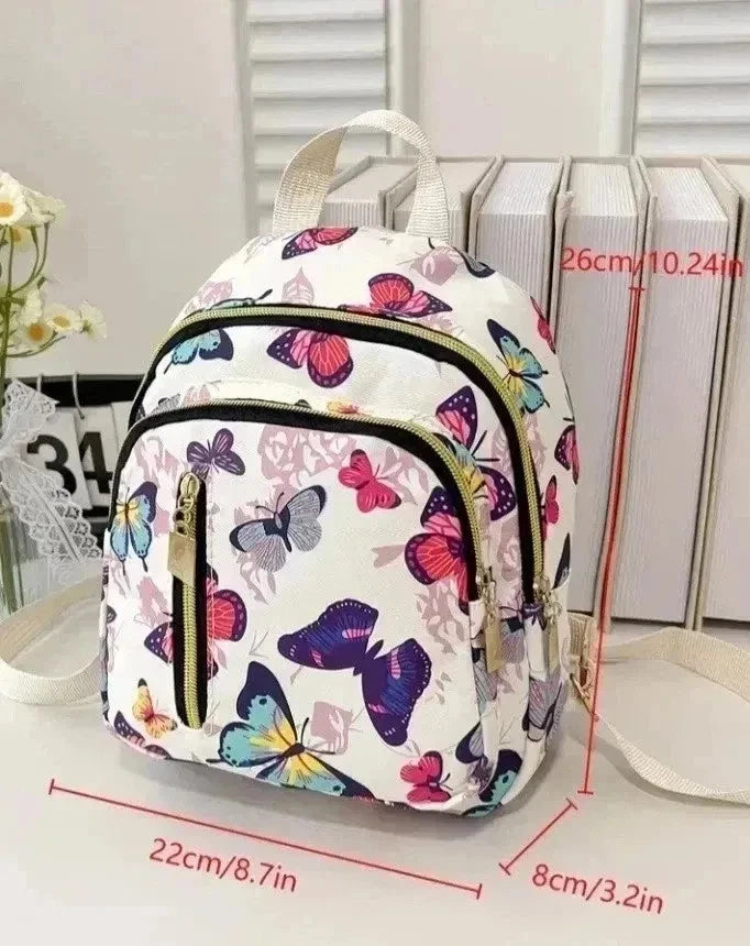 🦋 Butterfly Mini Rucksack – Kompakt, stilvoll und immer dabei