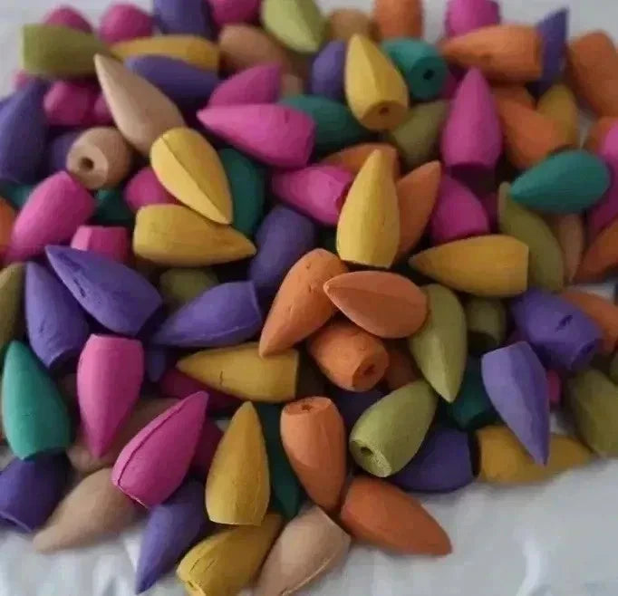Rückflusskerzen, Räucherkerzen Mix 20 Stück