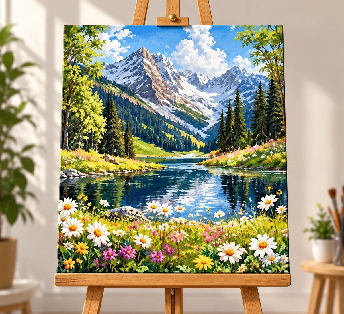 Malen nach Zahlen 40x50 Leinwand Set