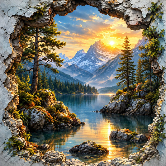Malen nach Zahlen 40x50 Leinwand Set