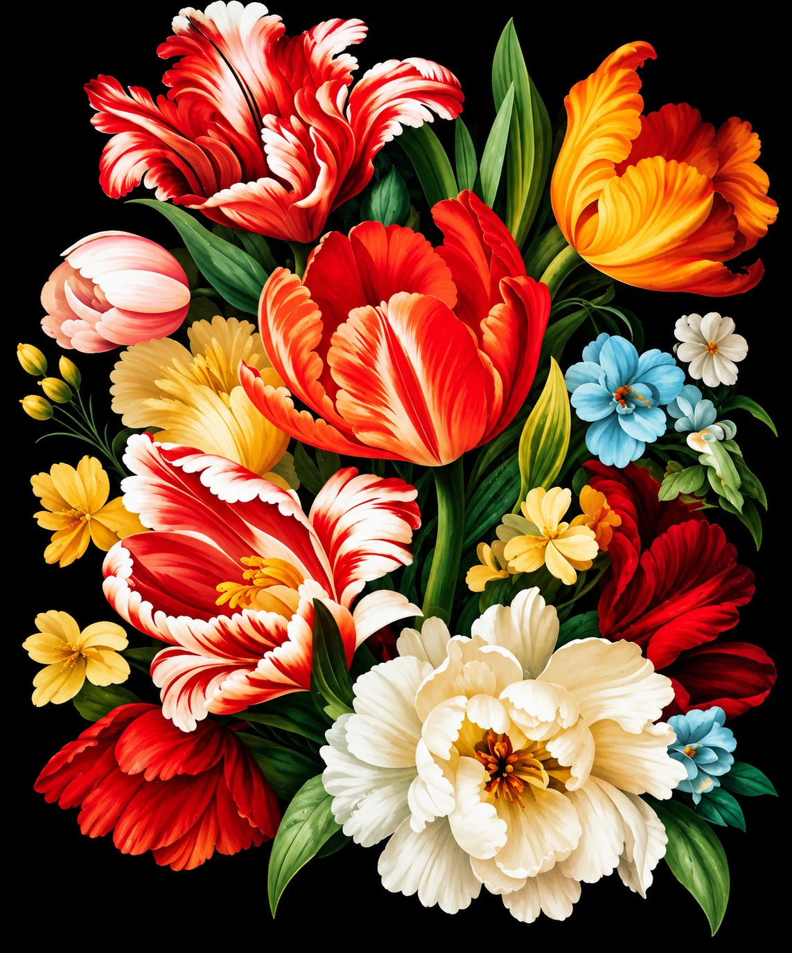 Malen nach Zahlen 40x50 Leinwand Set