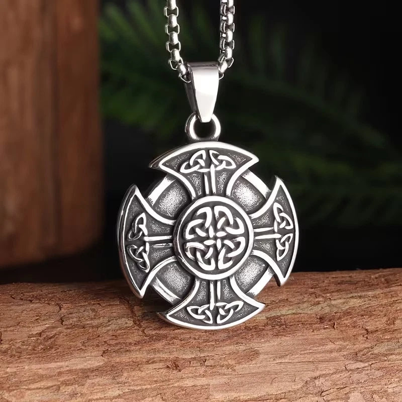 Wikinger Halskette Edelstahl Mjölnir Kette 60cm Nordisch Viking