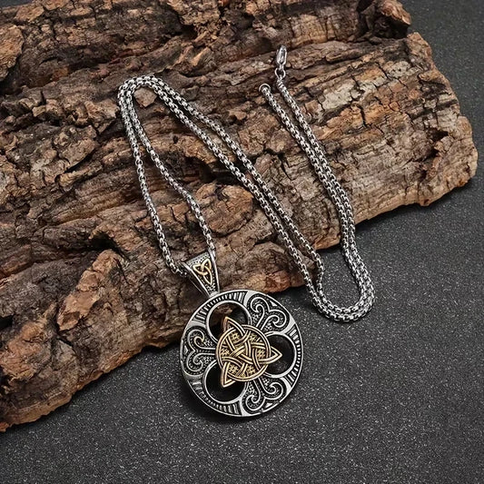 Wikinger Halskette Edelstahl Mjölnir Kette 60cm Nordisch Viking