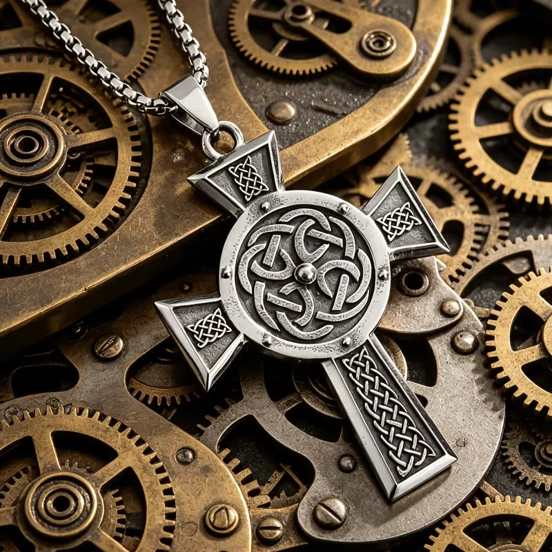 Wikinger Halskette Edelstahl Mjölnir Kette 60cm Nordisch Viking