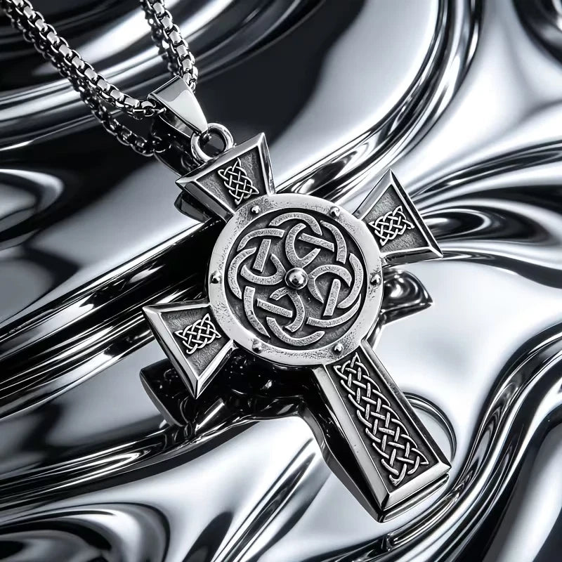 Wikinger Halskette Edelstahl Mjölnir Kette 60cm Nordisch Viking