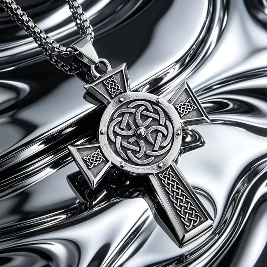 Wikinger Halskette Edelstahl Mjölnir Kette 60cm Nordisch Viking